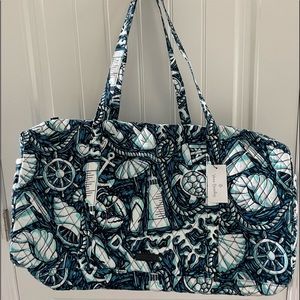 Vera Bradley large duffle bag travel bag NWT